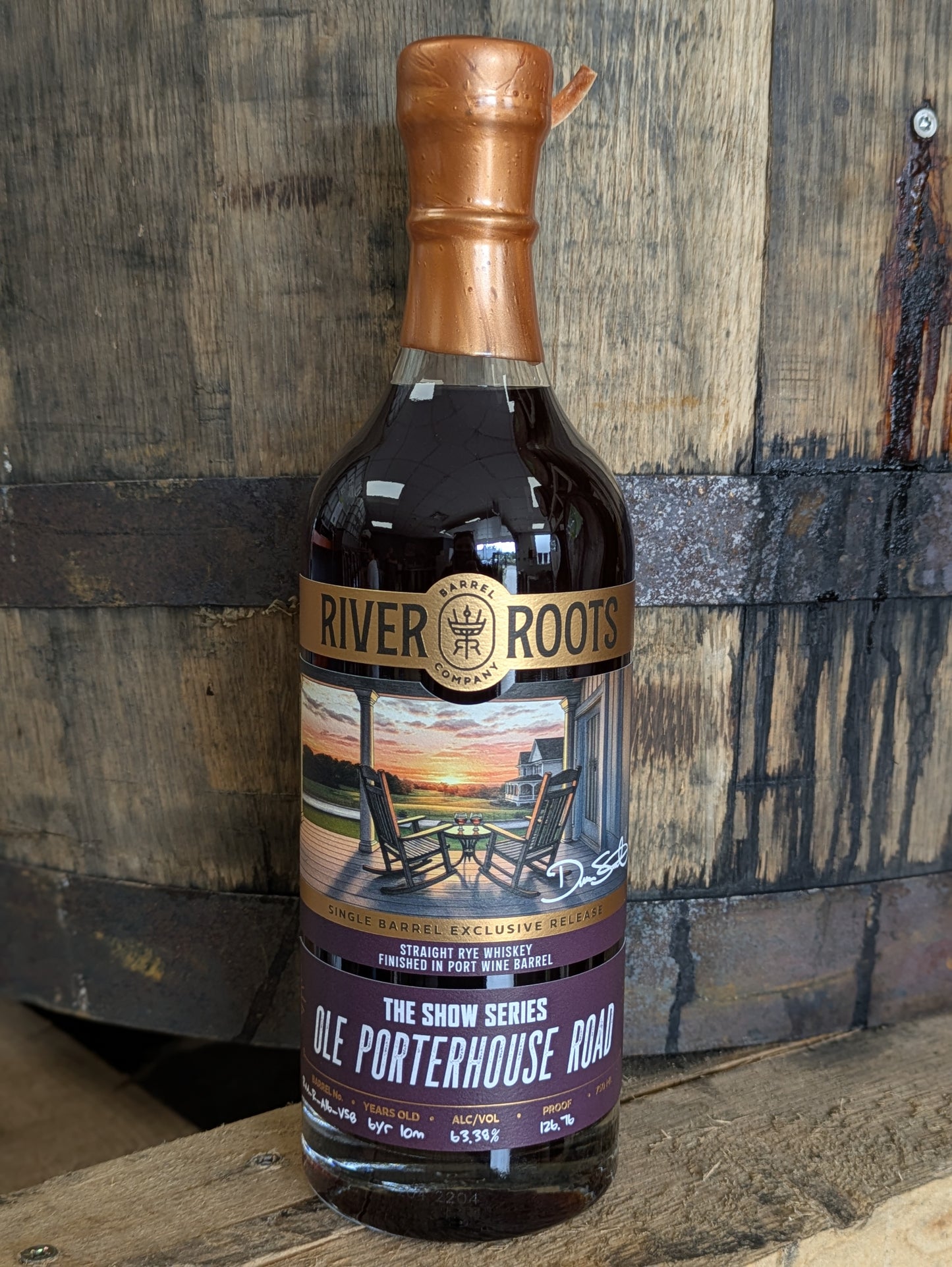 River Roots THE SHOW SERIES- 1st Edition "Ole PorterHouse Road" by (Drew Smith - NY Mets)