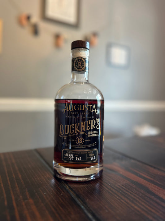 Augusta Buckners 13 Yr 143 proof