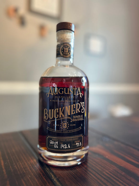 Augusta Buckners 13 Yr 142.6 proof