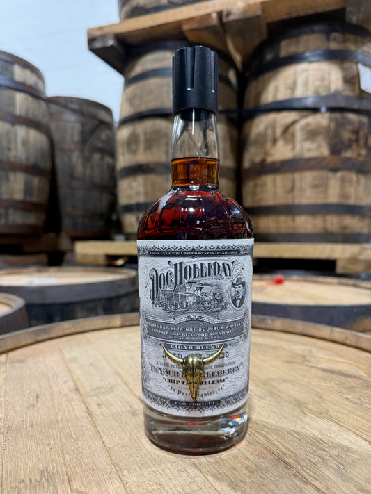 Doc Holliday Cigar Blend: BuffTurkey, Finished in Tokaji, White Port, and 16yr Armagnac casks